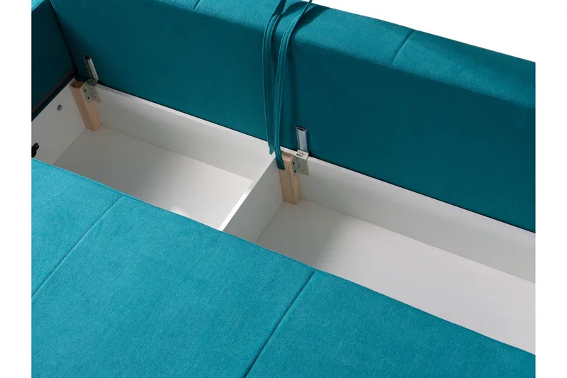 Oviedo Bäddsoffa 215x95x86 cm - Grå/Lila - Möbler - Soffa - Bäddsoffa