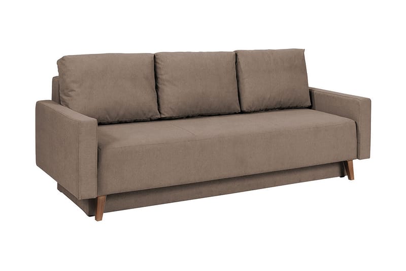 Oviedo Bäddsoffa 215x95x86 cm - Rosa - Bäddsoffa - Bäddsoffa 3 sits