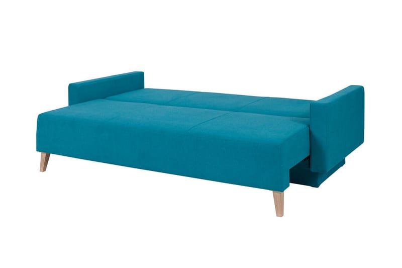 Oviedo Bäddsoffa 215x95x86 cm - Rosa - Bäddsoffa - Bäddsoffa 3 sits