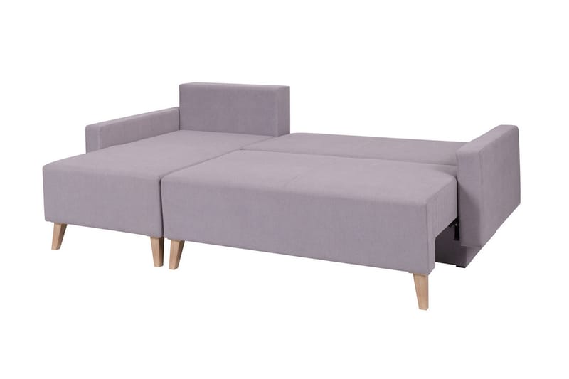 Oviedo Divanbäddsoffa 225x140x88 cm - Brun - Bäddsoffa - Bäddsoffa divan