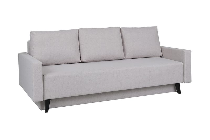 Oviedo Soffa 95x215 cm - Grå - Bäddsoffa - Bäddsoffa 3 sits