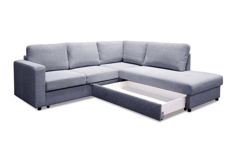 Paris Bäddsoffa 4-sits Höger - Ljusgrå - Möbler - Soffa - Bäddsoffa