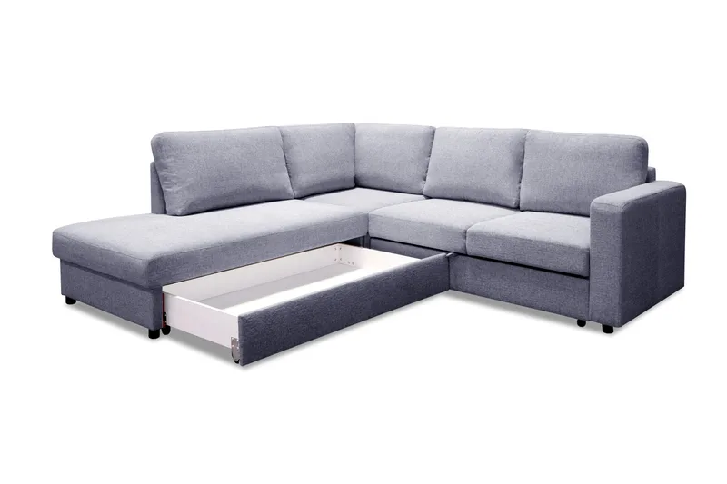 Paris Bäddsoffa 4-sits Vänster - Ljusgrå - Möbler - Soffa - Bäddsoffa