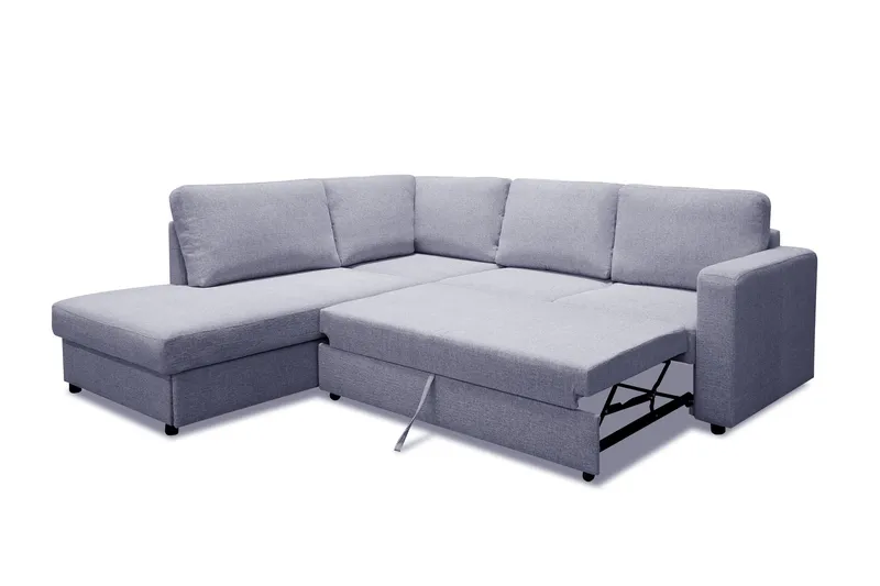 Paris Bäddsoffa 4-sits Vänster - Ljusgrå - Möbler - Soffa - Bäddsoffa