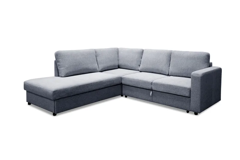 Paris Bäddsoffa 4-sits Vänster, Ljusgrå