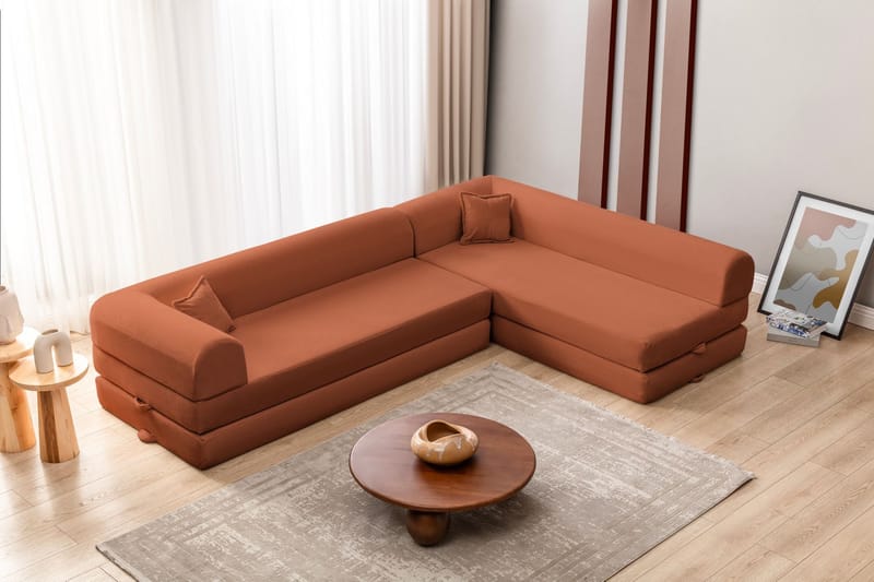 Pento 4-sits Hörnbäddsoffa - Möbler - Soffa - Bäddsoffa