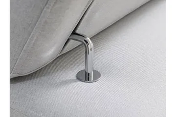 Perseo Divanbäddsoffa 282x205x95 cm LED-belysning - Beige/Grå/Vit - Möbler - Soffa - Bäddsoffa