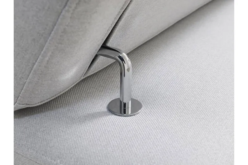 Perseo Divanbäddsoffa 282x205x95 cm LED-belysning - Beige/Grå/Vit - Möbler - Soffa - Bäddsoffa