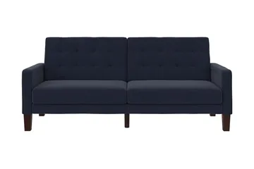 Porter 2-sits Bäddsoffa Linneblå - Dorel Home - Möbler - Soffa - Bäddsoffa - Bäddsoffa 2 sits