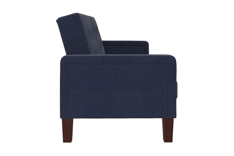 Porter 2-sits Bäddsoffa Linneblå - Dorel Home - Möbler - Soffa - Bäddsoffa - Längsbäddad bäddsoffa