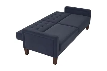 Porter 2-sits Bäddsoffa Linneblå - Dorel Home - Möbler - Soffa - Bäddsoffa - Bäddsoffa 2 sits