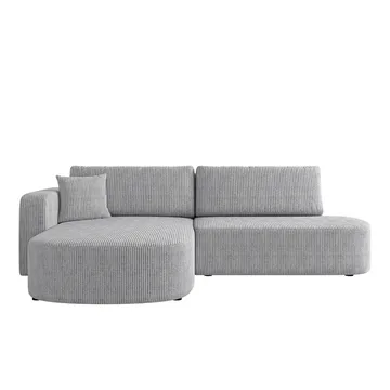 Pryda 4-sits Bäddsoffa divan vänster med förvaring