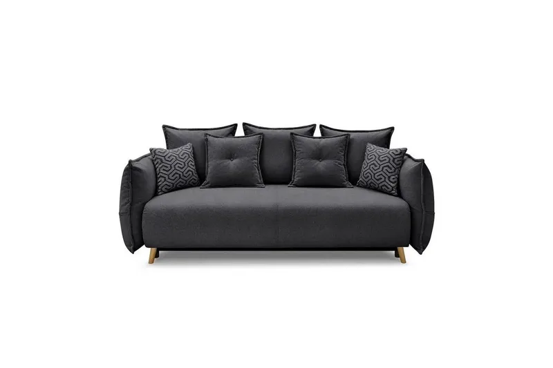 Puffin Bäddsoffa 3-sits - Antracit - Möbler - Soffa - Bäddsoffa