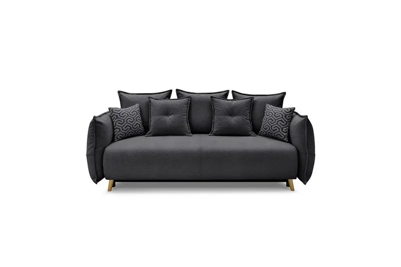 Puffin Bäddsoffa 3-sits - Antracit - Möbler - Soffa - Bäddsoffa