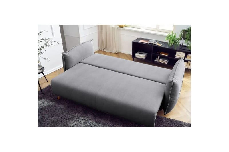 Puffin Bäddsoffa 3-sits - Grå - Möbler - Soffa - Bäddsoffa