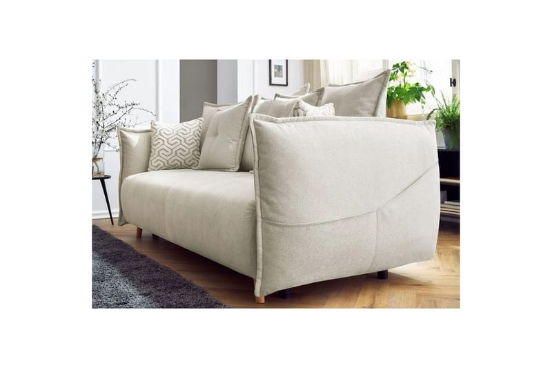 Puffin Bäddsoffa 3-sits - Krämvit - Möbler - Soffa - Bäddsoffa