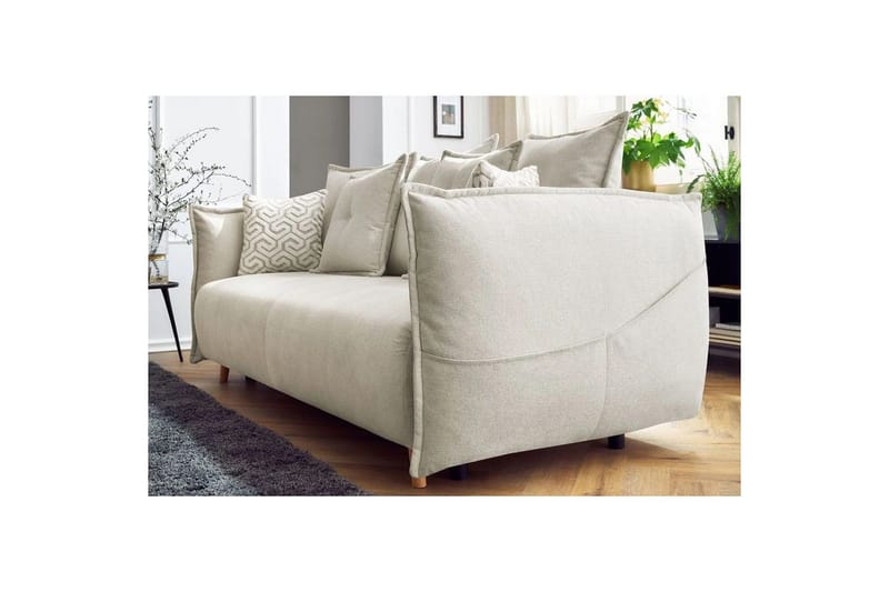 Puffin Bäddsoffa 3-sits - Krämvit - Möbler - Soffa - Bäddsoffa