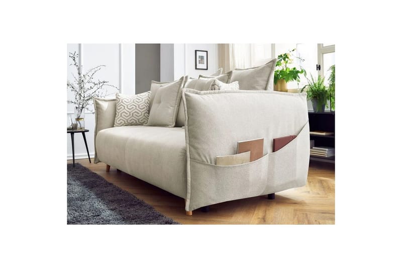 Puffin Bäddsoffa 3-sits - Krämvit - Möbler - Soffa - Bäddsoffa