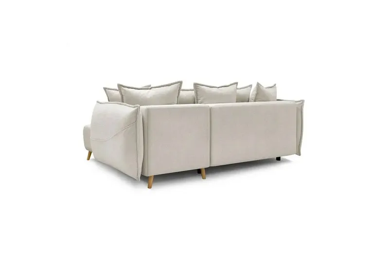 Puffin Bäddsoffa med Divan 3-sits - Krämvit - Möbler - Soffa - Bäddsoffa