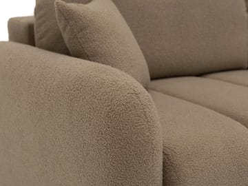 Quarlos 3-sits Bäddsoffa med Förvaring - Beige - Möbler - Soffa - Bäddsoffa