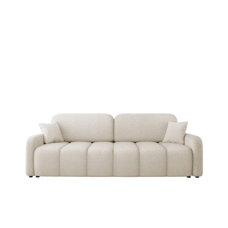 Quarlos 3-sits Bäddsoffa med Förvaring, Beige