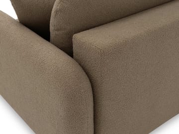 Quarlos 3-sits Bäddsoffa med Förvaring - Brun - Möbler - Soffa - Bäddsoffa