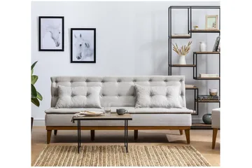 Raguel Bäddsoffa 3-sits - Beige - Möbler - Soffa - Bäddsoffa