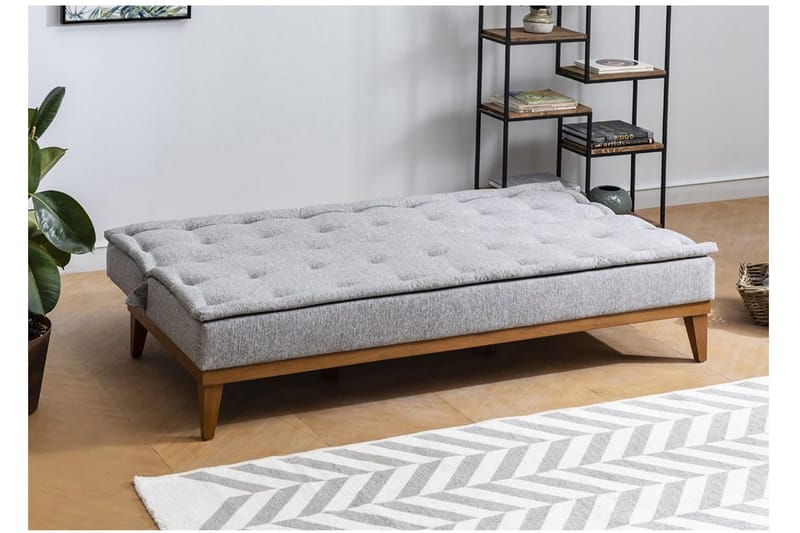 Raguel Bäddsoffa 3-sits - Grå - Möbler - Soffa - Bäddsoffa