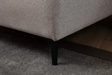 Rebelo Bäddsoffa med divan - Grå - Möbler - Soffa - Bäddsoffa