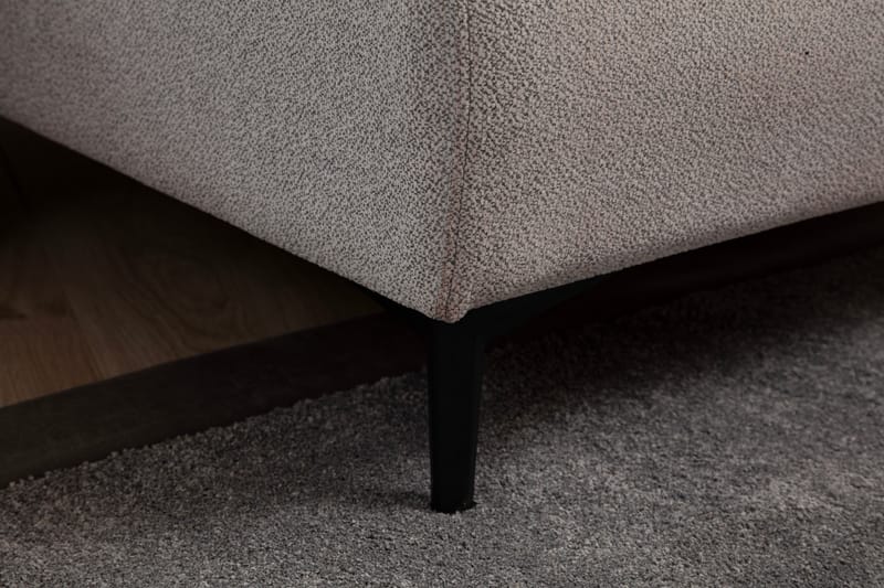 Rebelo Bäddsoffa med divan - Grå - Möbler - Soffa - Bäddsoffa