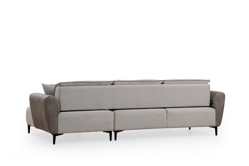 Rebelo Bäddsoffa med divan - Grå - Möbler - Soffa - Bäddsoffa