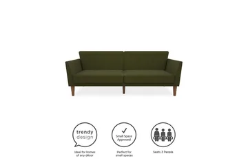 Regal 2-sits Bäddsoffa Grön - Novogratz - Möbler - Soffa - Bäddsoffa