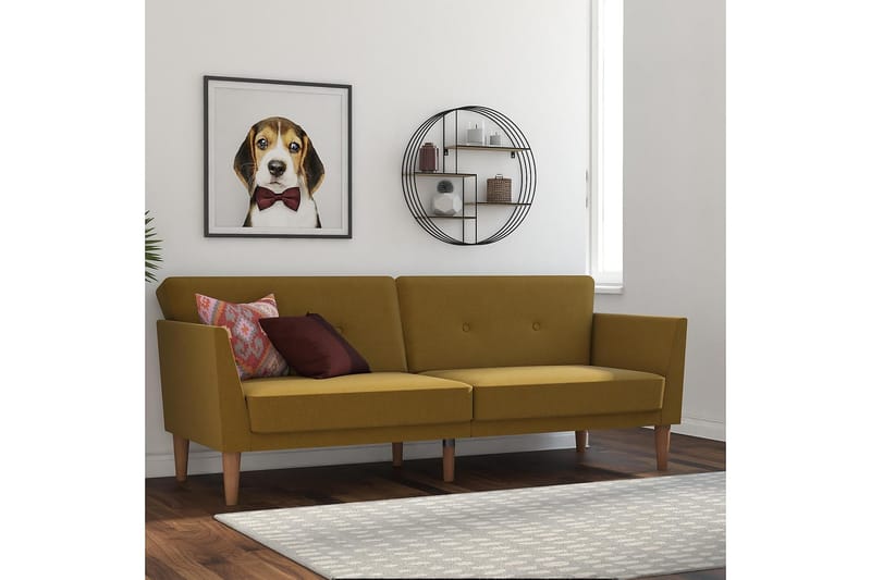 Regal 2-sits Bäddsoffa Gul - Novogratz - Möbler - Soffa - Bäddsoffa