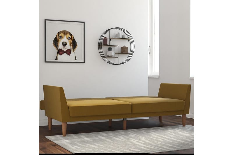 Regal 2-sits Bäddsoffa Gul - Novogratz - Möbler - Soffa - Bäddsoffa