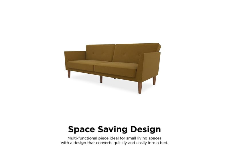 Regal 2-sits Bäddsoffa Gul - Novogratz - Möbler - Soffa - Bäddsoffa