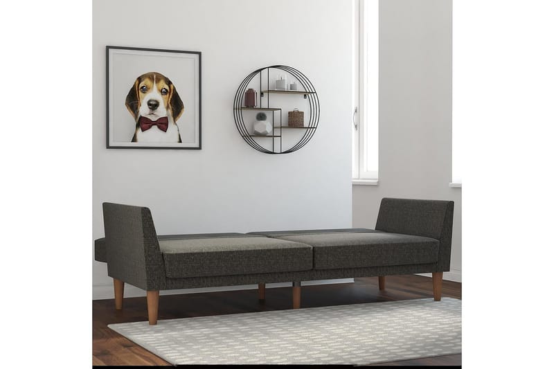 Regal 2-sits Bäddsoffa Mörkgrå - Novogratz - Möbler - Soffa - Bäddsoffa