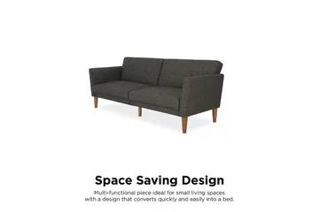 Regal 2-sits Bäddsoffa Mörkgrå - Novogratz - Möbler - Soffa - Bäddsoffa