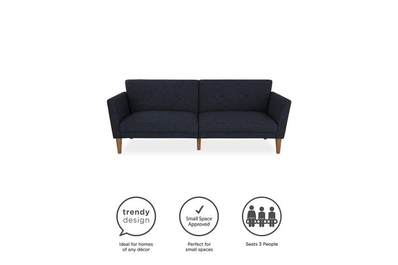 Regal 2-sits Bäddsoffa Marinblå - Novogratz - Möbler - Soffa - Bäddsoffa