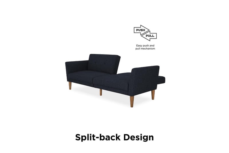 Regal 2-sits Bäddsoffa Marinblå - Novogratz - Möbler - Soffa - Bäddsoffa