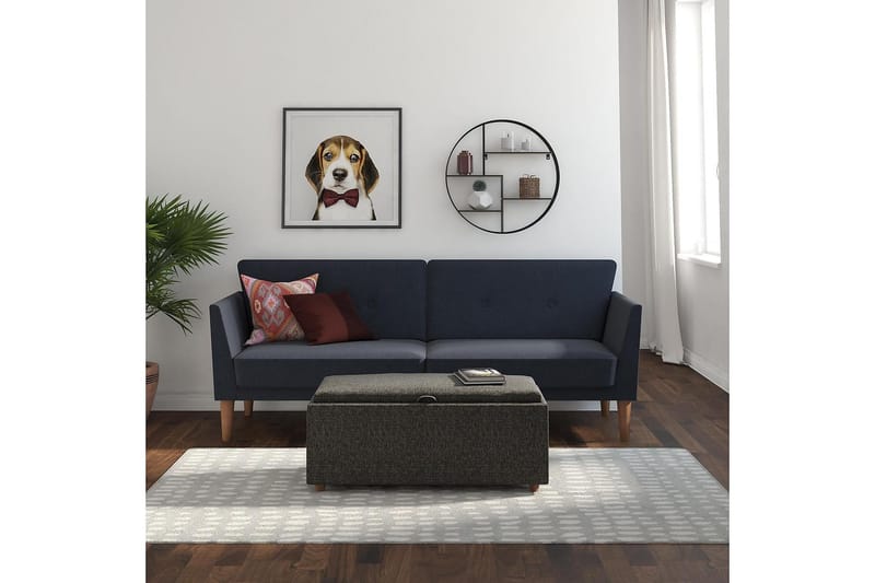 Regal 2-sits Bäddsoffa Marinblå - Novogratz - Möbler - Soffa - Bäddsoffa