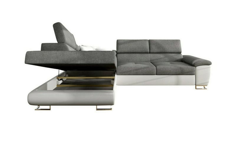 Reginia 3-sits Hörnbäddsoffa White - Möbler - Soffa - Bäddsoffa