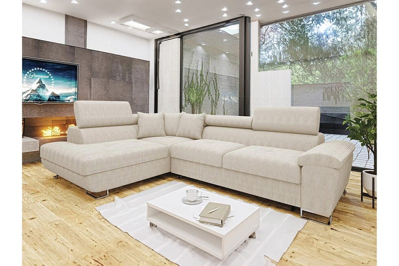 Reginia 3-sits Hörnbäddsoffa - Möbler - Soffa - Bäddsoffa