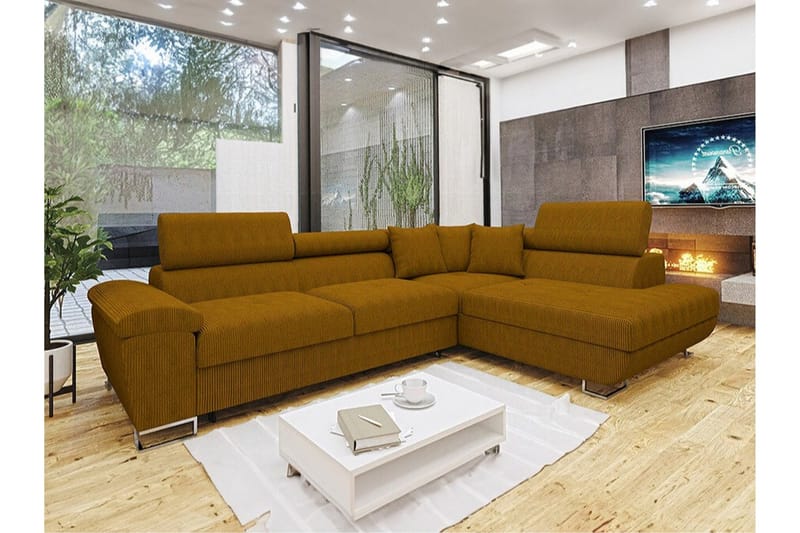 Reginia 3-sits Hörnbäddsoffa - Möbler - Soffa - Bäddsoffa