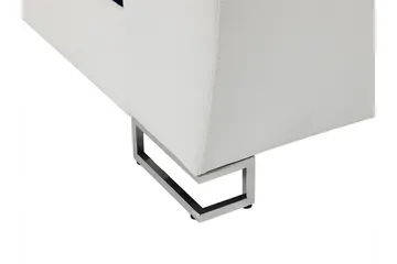 Reginia 3-sits Vänstervänd Hörnbäddsoffa 125x195 cm med Förvaring - Krämvit - Möbler - Soffa - Bäddsoffa