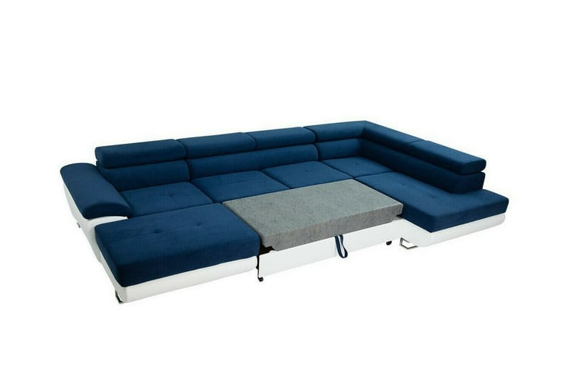 Reginia 4-sits Hörnbäddsoffa 375 cm Dark blue - Möbler - Soffa - Bäddsoffa