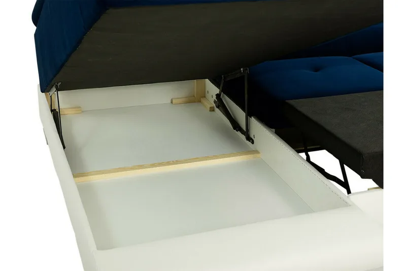 Reginia 4-sits Hörnbäddsoffa Light green - Möbler - Soffa - Bäddsoffa