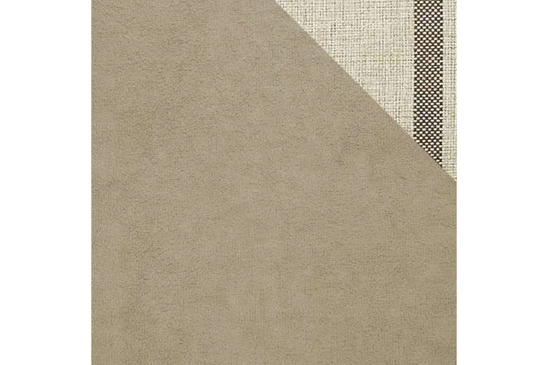 Reginia 4-sits Vänstervänd Bäddsoffa 125x195 cm med Förvaring i Sammet - Beige - Möbler - Soffa - Bäddsoffa