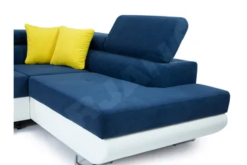 Reginia Bäddsoffa m. Divan och Schäslong Förvaring 4-sits - Brun - Möbler - Soffa - Bäddsoffa