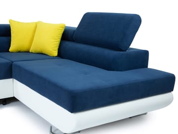 Reginia Hörnsoffa Vänster - Grå - Möbler - Soffa - Bäddsoffa