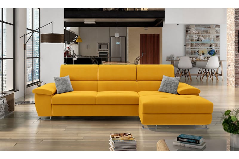 Reginia Mini Bäddsoffa m. Divan L-formad - Möbler - Soffa - Bäddsoffa